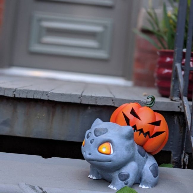 Halloween Pumpkin-Pumpkasaur-Pokemon