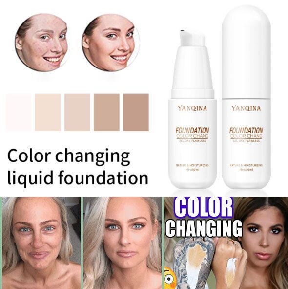 🎉Buy 2 Get 1 Free🎁 - 2021 For Best Color Changing Foundation