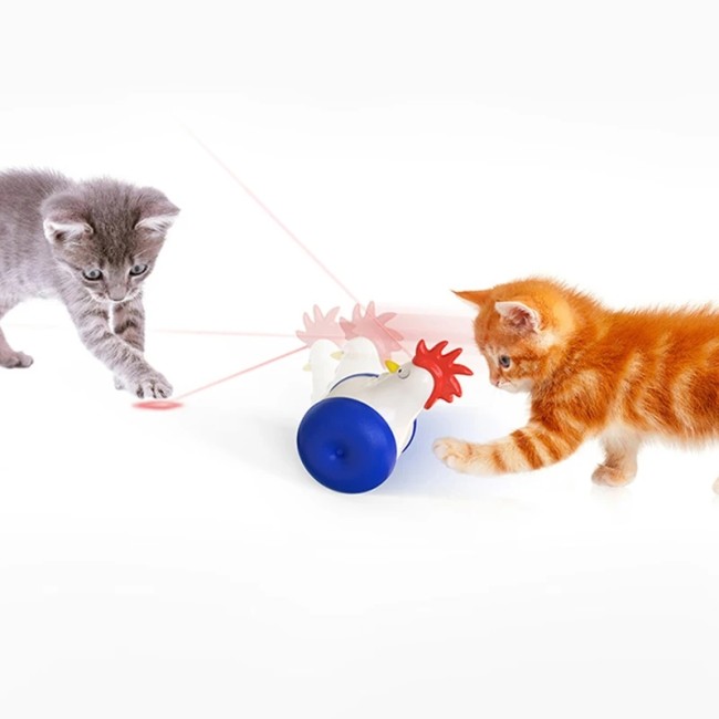 ROOSTER TYPE-LASER CAT TOY