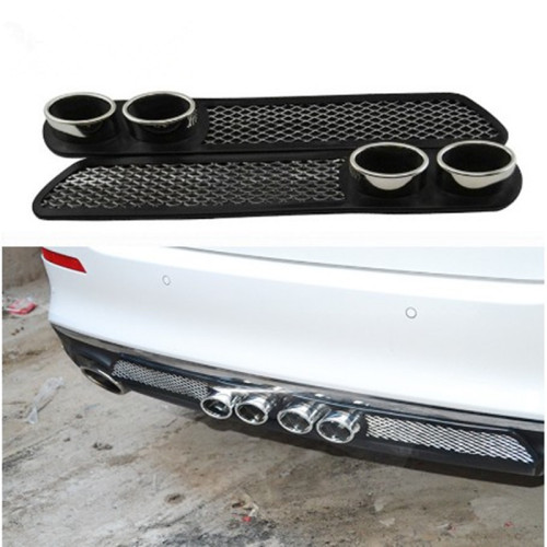 Car decoration air outlet fake exhaust hole tube modified tail throat pipe shark gill pull wind simulation vent decoration sticker