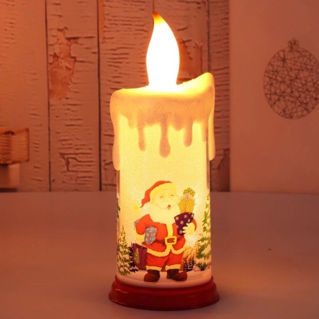 PARTY-LED CHRISTMAS CANDLE
