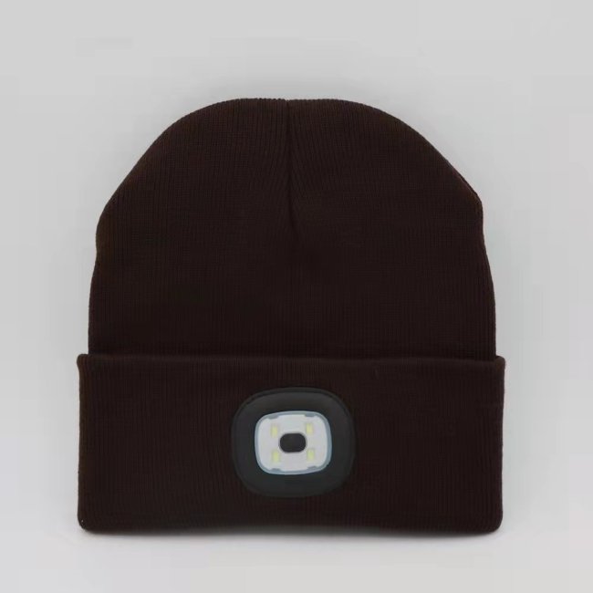 Christmas Hot Sale- 50% OFF) Led Knitted Beanie Hat