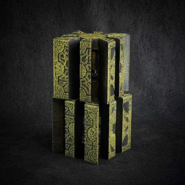 Working Lemarchand's Lament Configuration Lock Puzzle Box from Hellraiser