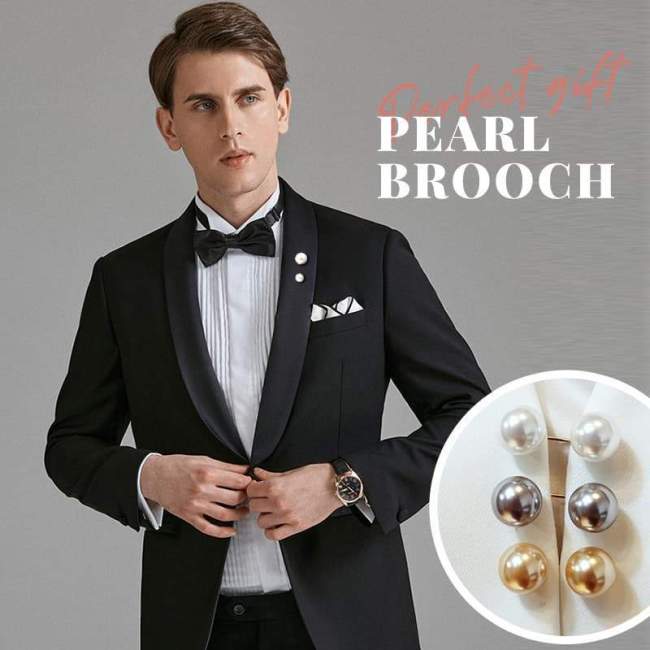 (💥New Year's Hot Sale)Fashion Pearl Brooch