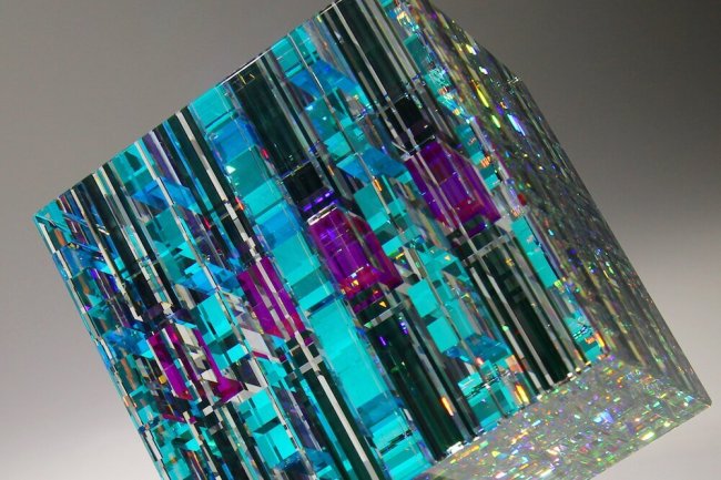 Fantasy magic chroma cube art decoration ornaments