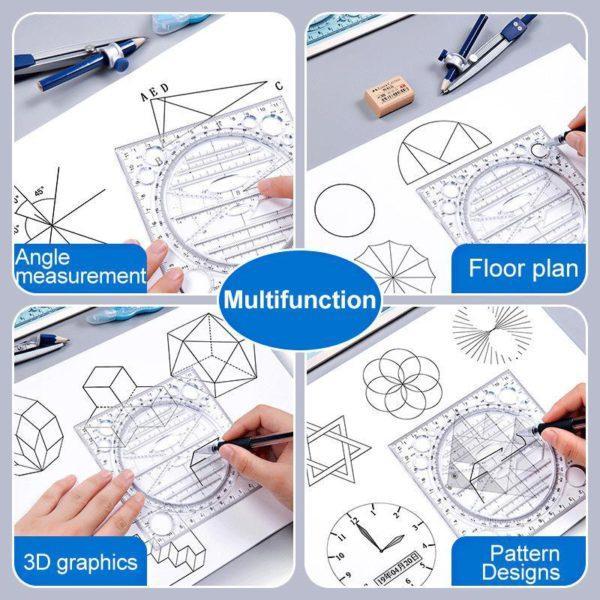 Multi-function Drawing Ruler