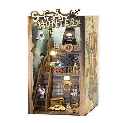 3D Wooden Puzzle Bookend -Free Shipping