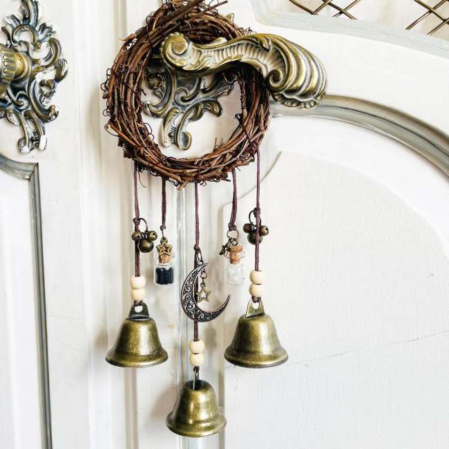Witch Bells Protection Door Handle Decor