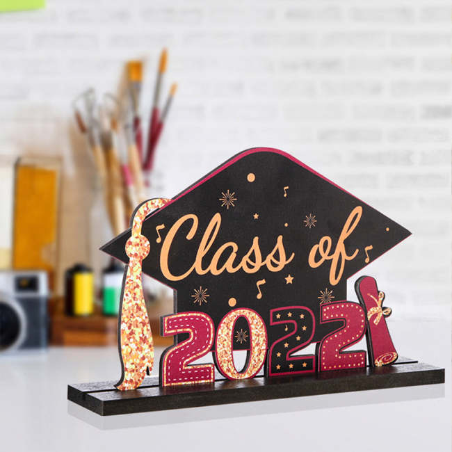 Wooden 2022 Graduation Party Sign Decorations