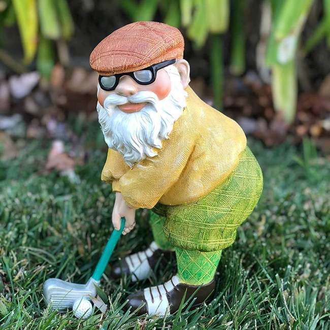 Golfing Garden Gnome