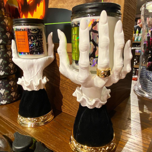 Witch hand candlestick(stock is limited and is about to sell out)