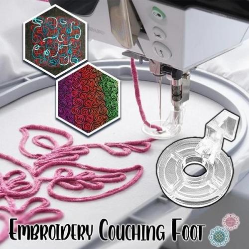 Embroidery Couching Foot (7PCS)