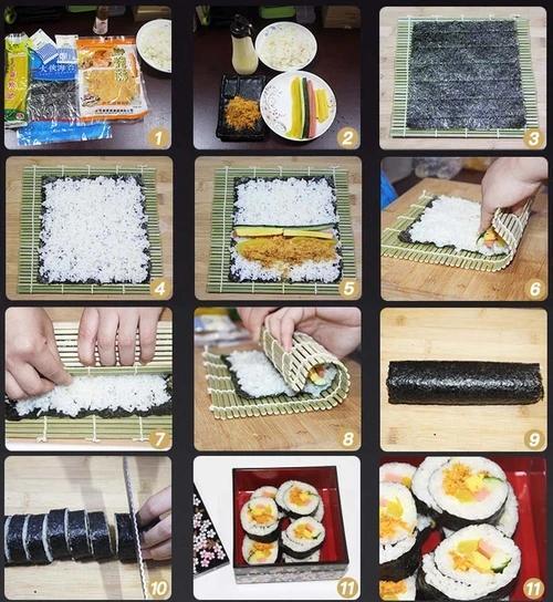DIY Sushi Maker At Home(10 pcs)