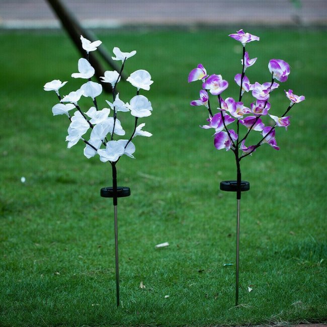 20 Flower Solar Orchid Lights(One piece set)
