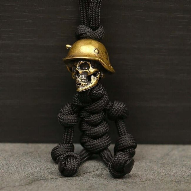 👻Skull pendant made of brass