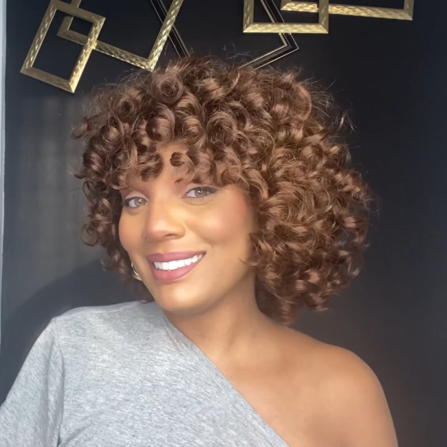 2022 New Wigs | Celebrity fashion Curly Wigs
