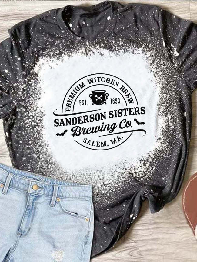 Sanderson Sisters Witches Brewing Co  Shirt