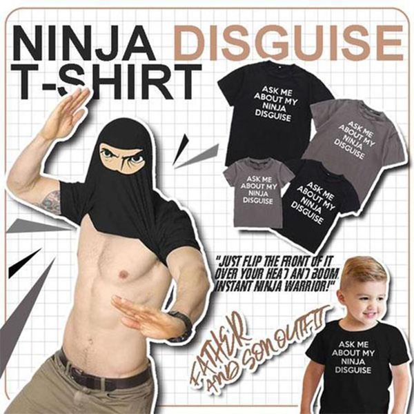 (❤️Hot Sale💥40% OFF)Flip Cartoon NINJA Funny Ninja Short Sleeve