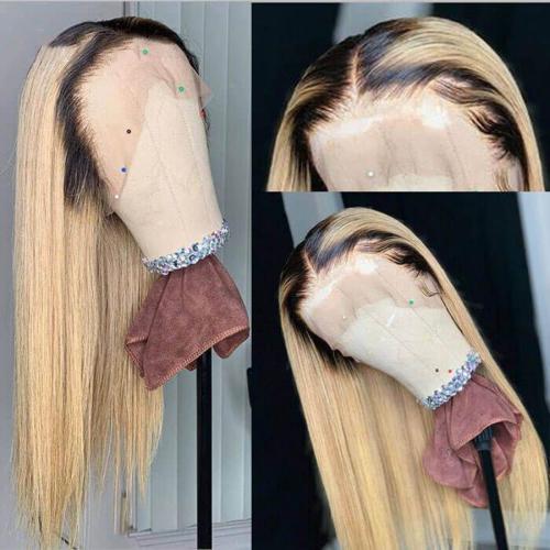Blonde Brazilian Long Straight Wigs