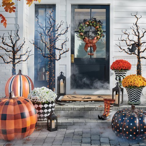 (🎃Halloween Early Sale-50% OFF)Led Yard Pumpkins Inflatable Decorated