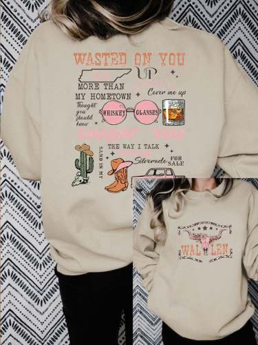 Women's Wallen Wasted On You Sweatshirt