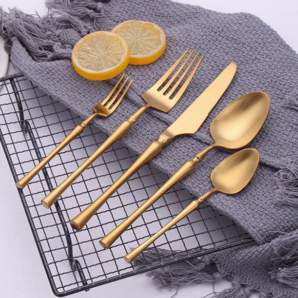 Stainless Steel Cutlery Dinnerware Set forks knives spoons