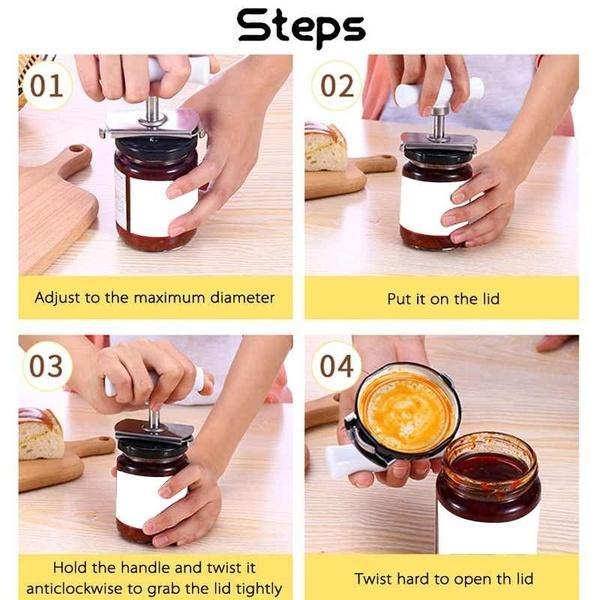 Adjustable Hand Jar Opener