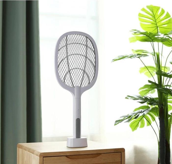 2-IN-1 ELECTRIC SWATTER & NIGHT MOSQUITO KILLING LAMP