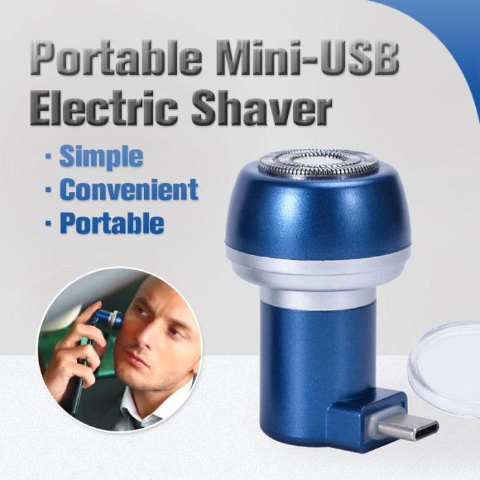 Portable Mini-USB Electric Shaver