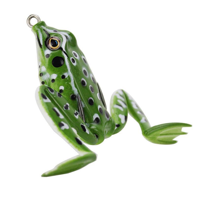 4.5cm/7g 5cm/9g Soft Frog Fishing Lure Modified Lure Bait Bionic Frog Double Hook Thunder Frog Snakehead Fish Special I2182004651