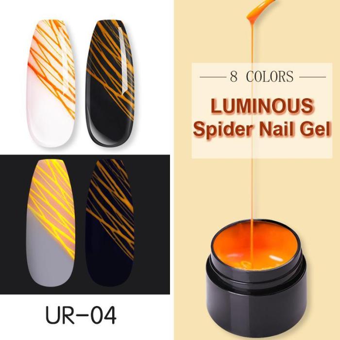 Luminous Spider Nail Gel