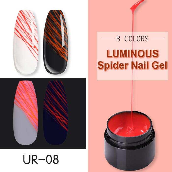 Luminous Spider Nail Gel