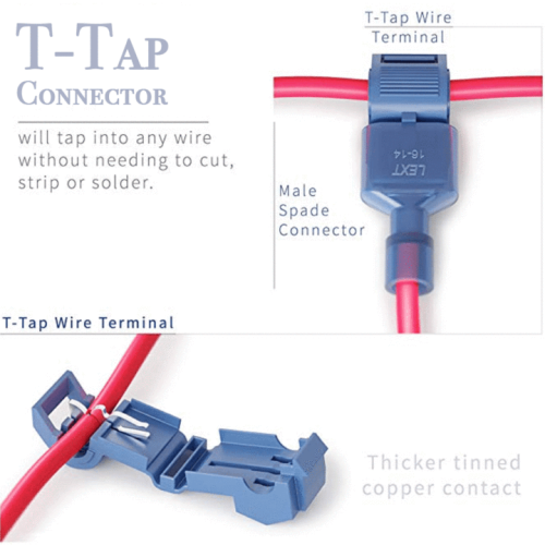 T-Tap Connectors (120pcs)