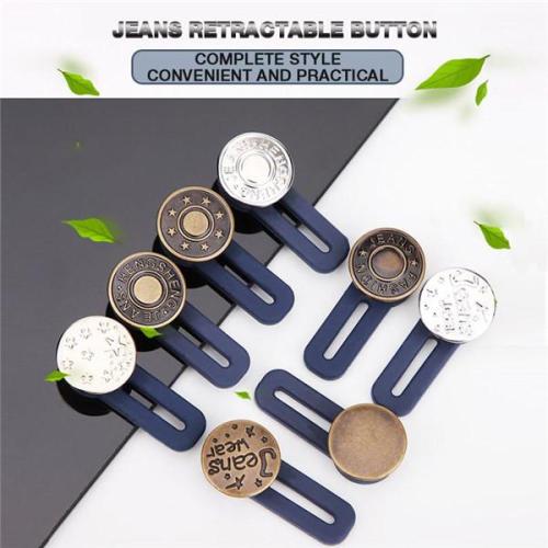 Jeans Retractable Button 3Pcs
