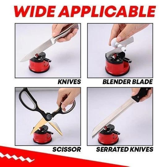 Blade Sharpener Mount-helps sharpen all types of knives, as quickly as just 3 swipes