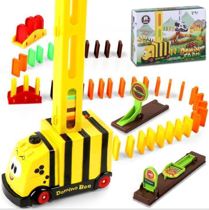 Automatically Start Dominoes Small Train