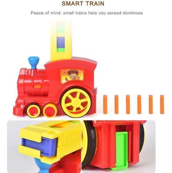 Automatically Start Dominoes Small Train