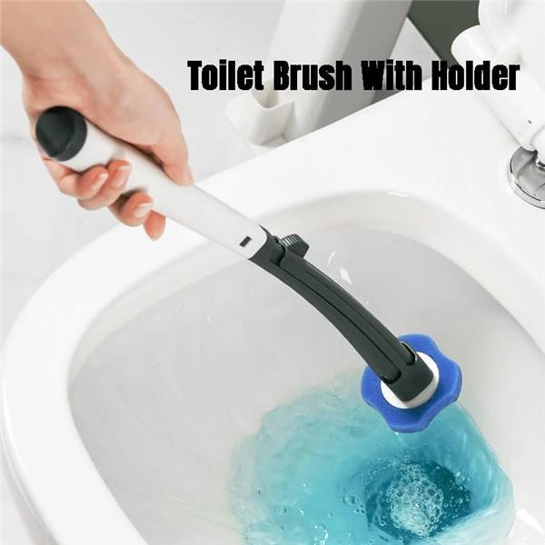 Toilet Brush With Holder