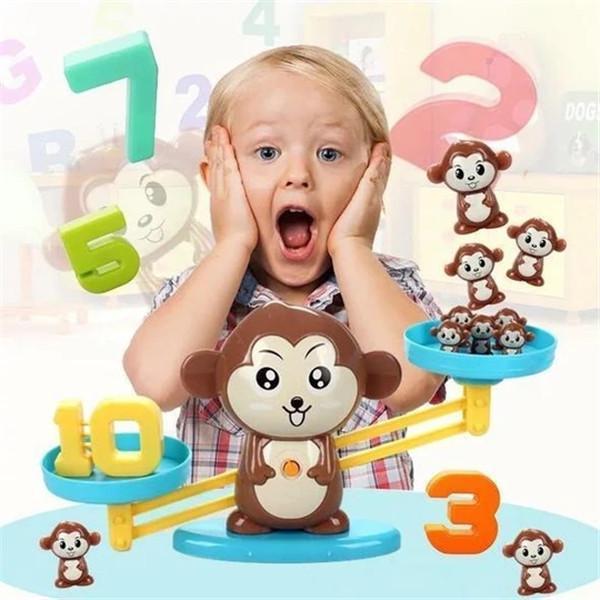Montessori Toy Monkey Mathematician
