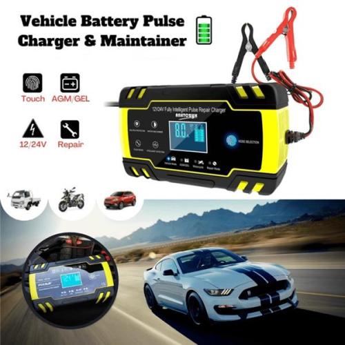 VEHICLE BATTERY PULSE CHARGER & MAINTAINER