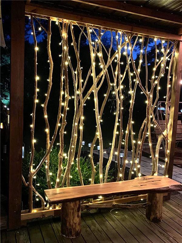 Christmas Smart Custom LED Decorative Rainbow Curtain Lights
