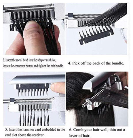 Second-Generation Hair Extension Tools