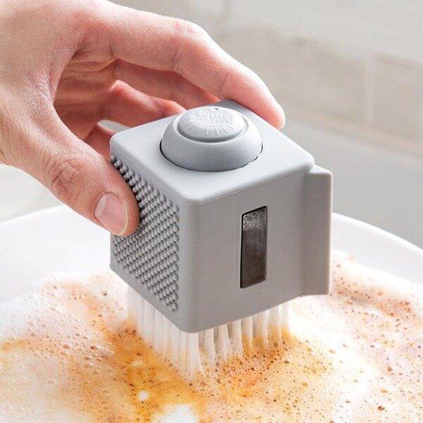 Multifunctional Automatic Box-Shaped Cleaning Pot Brush