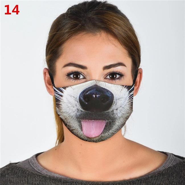 Funny Animal Printed Cotton Mask ( NEW ARRIVALS)