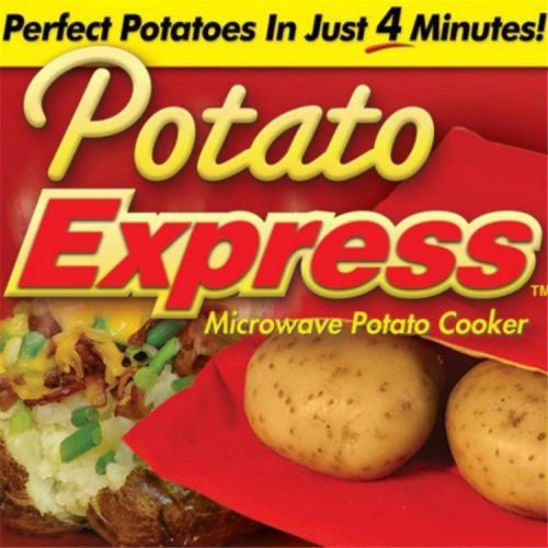 2pcs Microwave Potato Cooker Bag