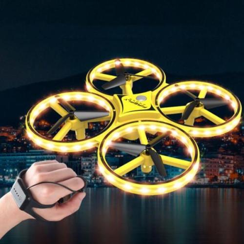 Mini Rc Helicopter Watch Remote Control Aircraft Micro Drone UFO
