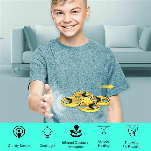 Mini Rc Helicopter Watch Remote Control Aircraft Micro Drone UFO