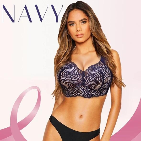 Aire Ultimate Lift Full-Figure Seamless Lace Bra – Wire-Free, Breathable, Maximum Support & Comfort - View #5