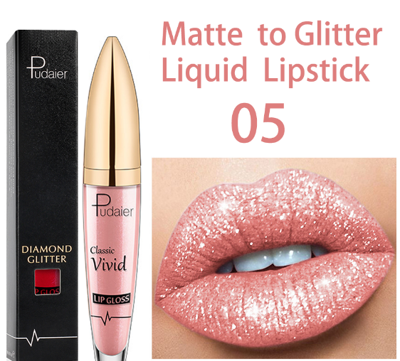 🎉18 Color Diamond Shiny Long Lasting Lipstick