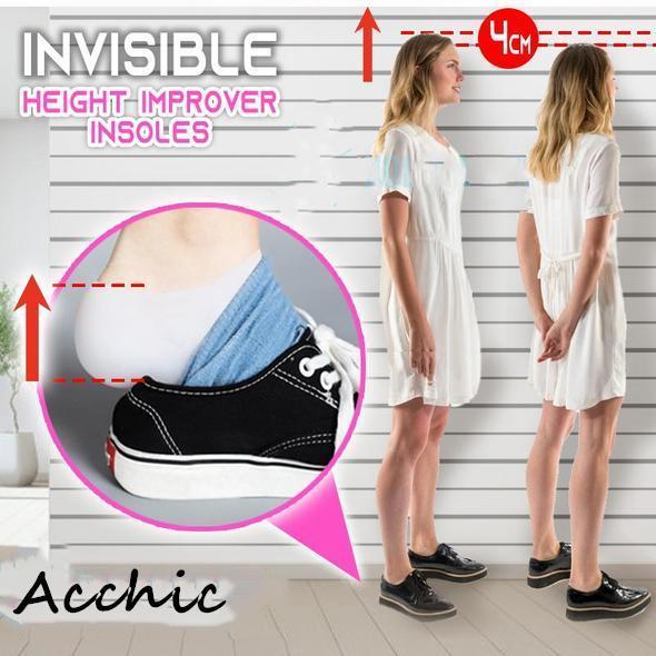 Invisible Height Increased Insoles